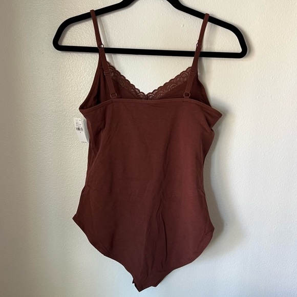 NWT Old Navy Brown Sleeveless Bodysuit - Picture 2 of 4